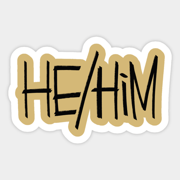 He/Him Sticker by westinchurch